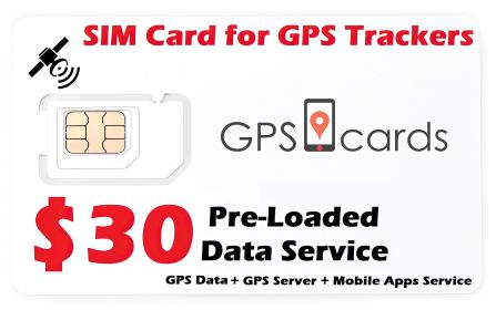 GPS Cards Compatible with BYECHOW GPS Pet Tracker AntiLost Dog Collar Tracker