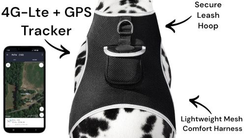 Consistent Realtime Mini Cat Dog GPS Tracking Collar Waterproof Device Size:XXL