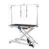 VEVOR 50" Electric Pet Grooming Table, Heavy Duty Dog Grooming Arm for Large Dogs, Height Adjustable Dog Grooming Station, Anti Slip Tabletop/Dog Groo