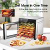 Food Dehydrator Machine 25QT, 8 Trays Stainless Steel Dehydrator Machine, Large Capacity Dehydrators for Food and Jerky, Herbs, Yogurt, Veggies, Dog T