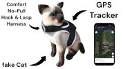Affordable Mini Realtime GSM GPS GPRS Dog Tracking Collar Mount Device Size:XXL