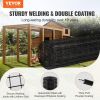VEVOR Hardware Cloth, 48'' x 50' Galvanized Wire Mesh Roll, 16 Gauge Chicken Wire Fence Roll, Vinyl Coating Metal Wire Mesh for Chicken Coop Barrier,