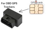 Prepaid GPS Cards for LMTXXS GPS Dogs Collar Tracker / Hybrid Map / Geofences