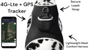 Affordable Mini Realtime GSM GPS GPRS Dog Tracking Collar Mount Device Size:XXL