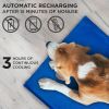 Dog Cooling Mat 27' x 43' Pad for Kennels, Crates and Beds, Non-Toxic, Durable Solid Self Cooling Gel Material. No Refrigeration