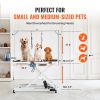 VEVOR 50" Electric Pet Grooming Table, Heavy Duty Dog Grooming Arm for Large Dogs, Height Adjustable Dog Grooming Station, Anti Slip Tabletop/Dog Groo